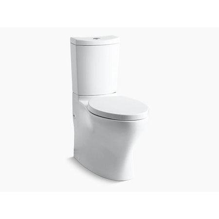 KOHLER Persuade Curv Elongated Dual-Flush Chair Height Toilet 6355-0